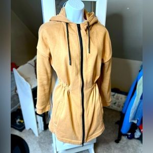 GUC Camel Zyia Hooded Sweater Jacket